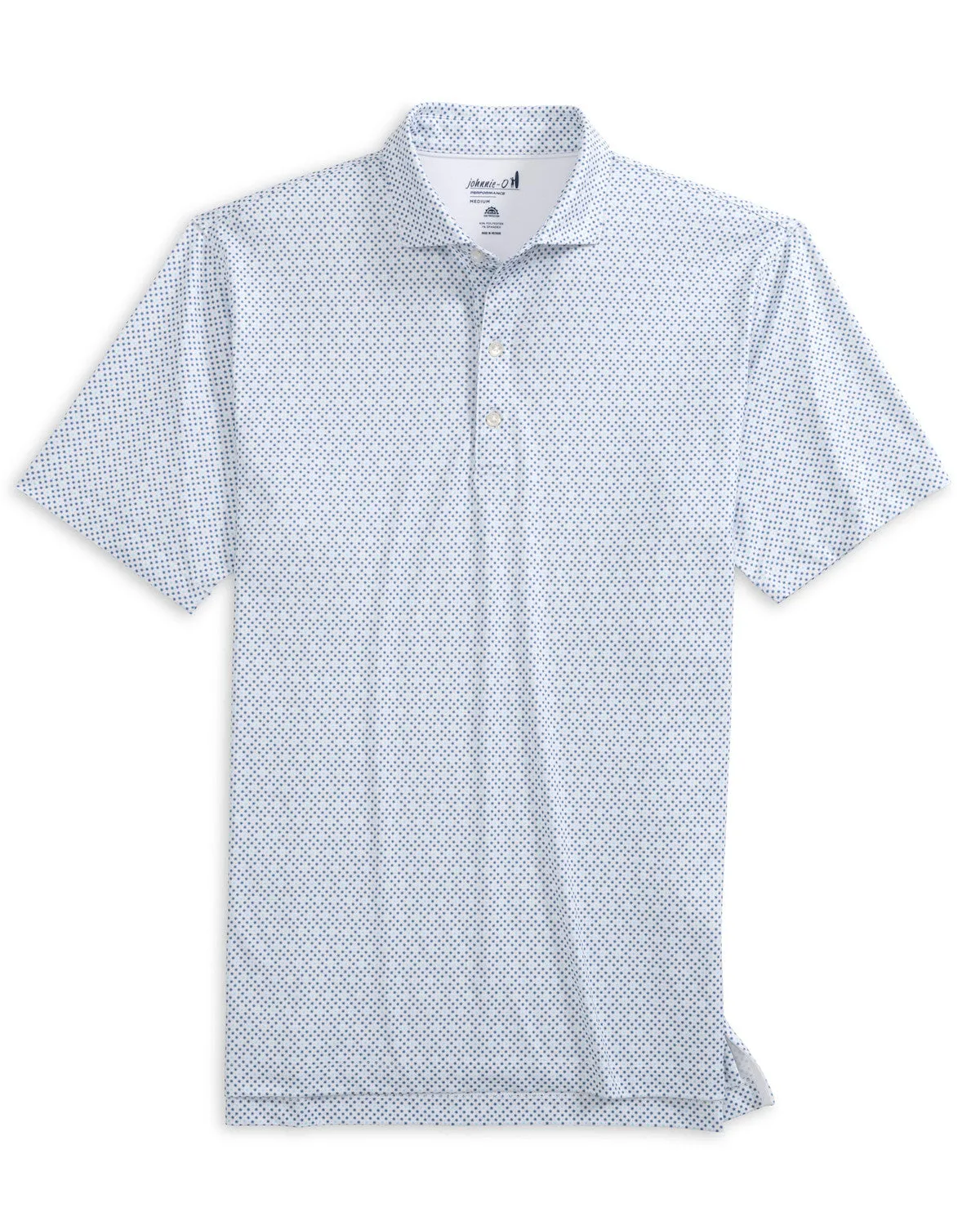 Mens Tori Richard Johnnie-O Maxim Prep-Formance Polo Shirt - Lake