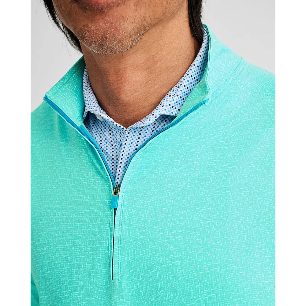 Mens Tori Richard Johnnie-O Miltons Prep-Formance Pullover Sweater - Caicos