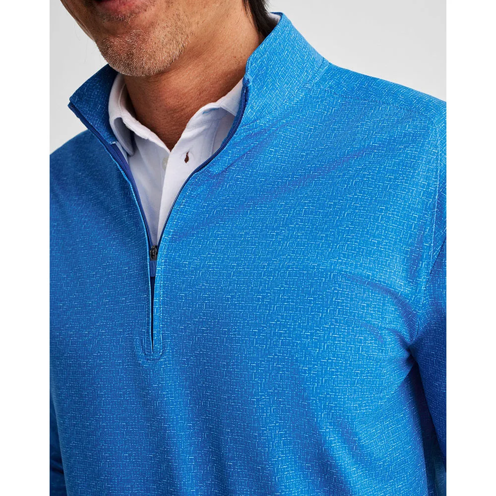 Mens Tori Richard Johnnie-O Miltons Prep-Formance Pullover Sweater - Pipeline