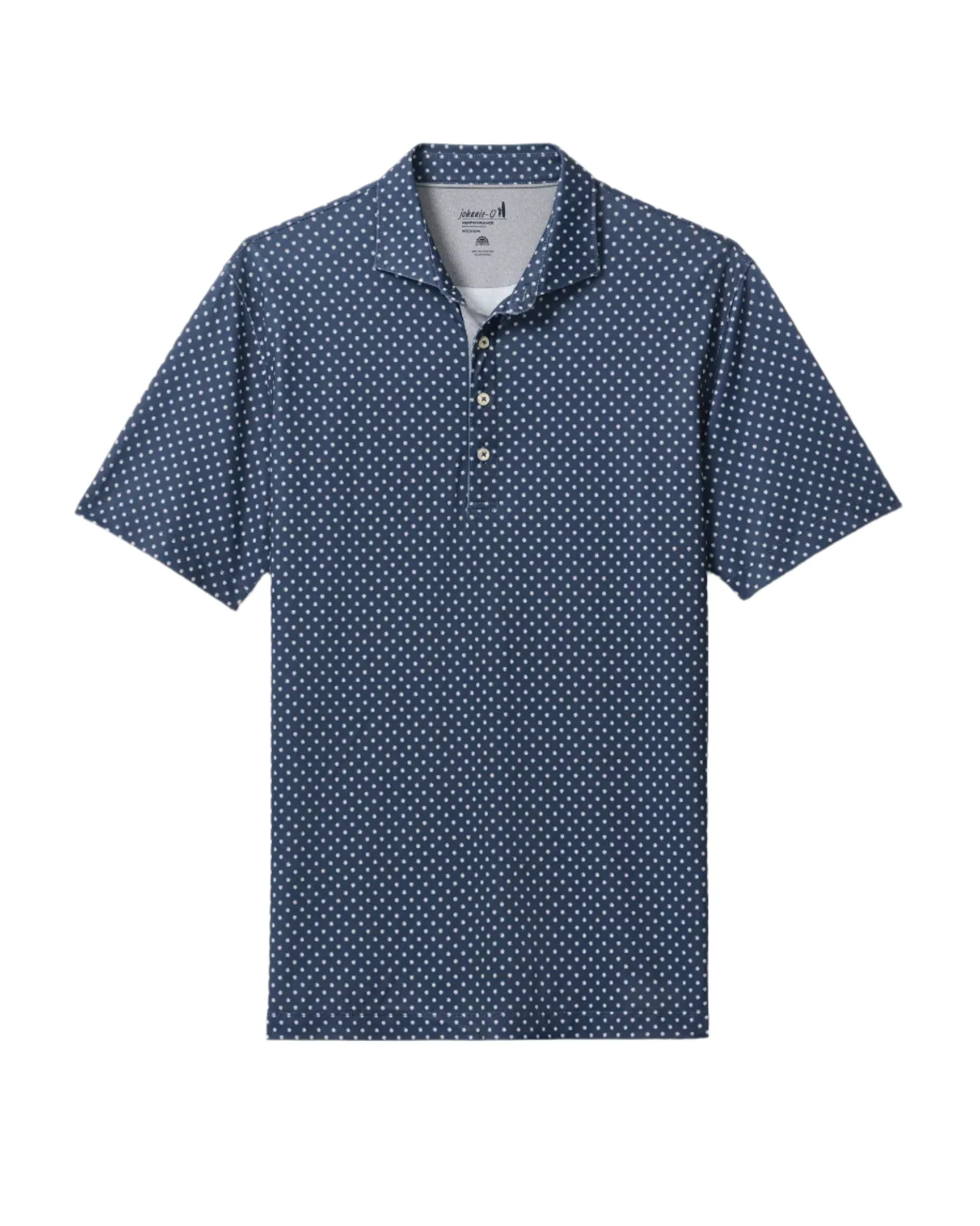 Mens Tori Richard Johnnie-O Slade Prep-Formance Polo Shirt - Lake