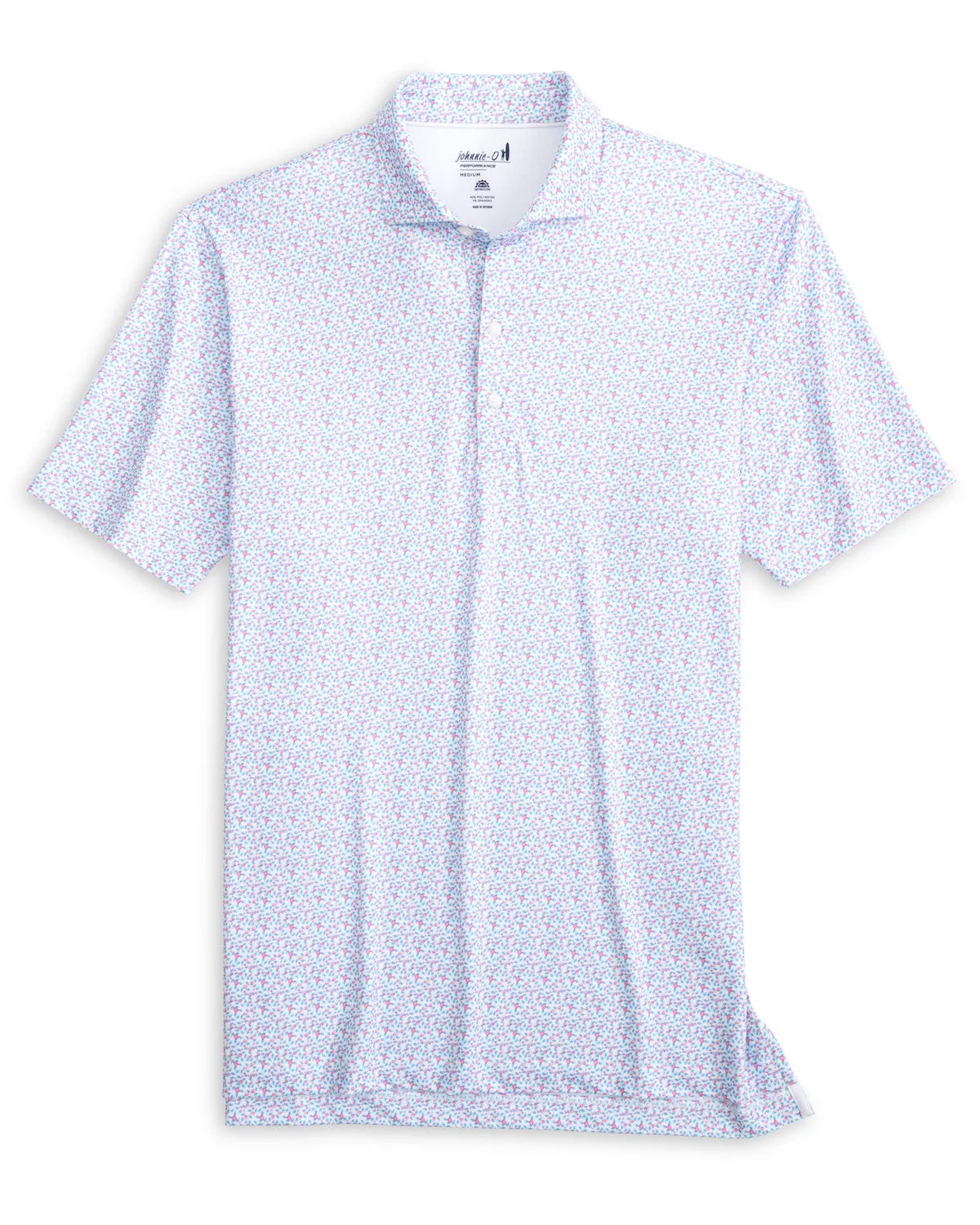 Mens Tori Richard Johnnie-O Springwood Prep-Formace Polo Shirt - Cabo