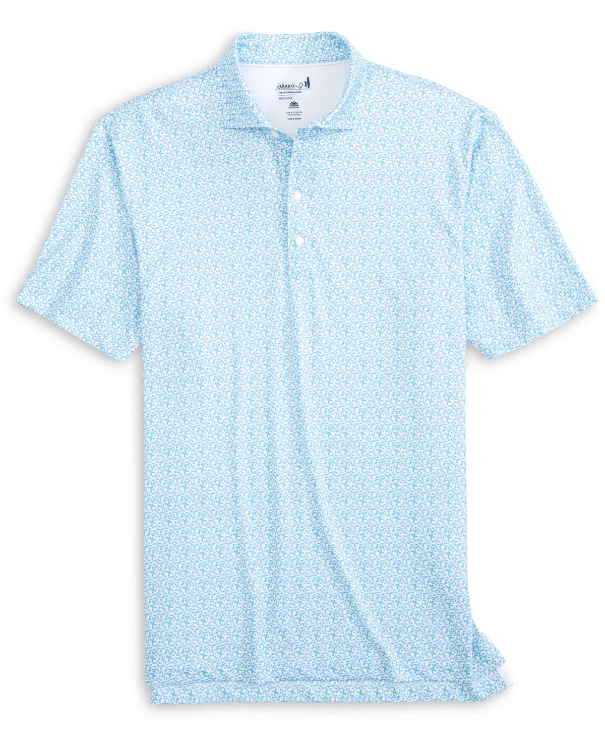 Mens Tori Richard Johnnie-O Springwood Prep-Formace Polo Shirt - Grotto