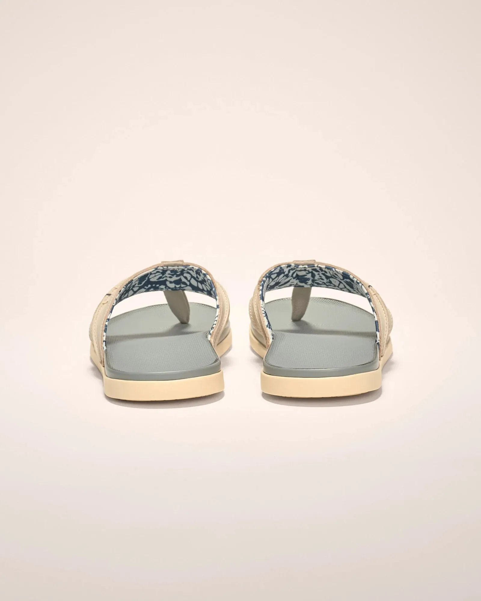 Mens Tori Richard Johnnie-O Starboard Sandals - Gray