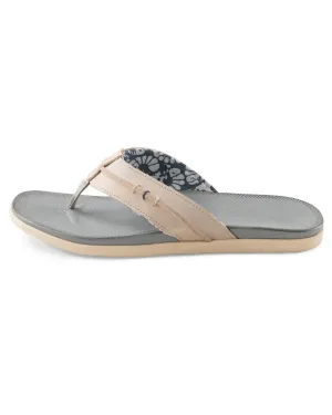 Mens Tori Richard Johnnie-O Starboard Sandals - Gray