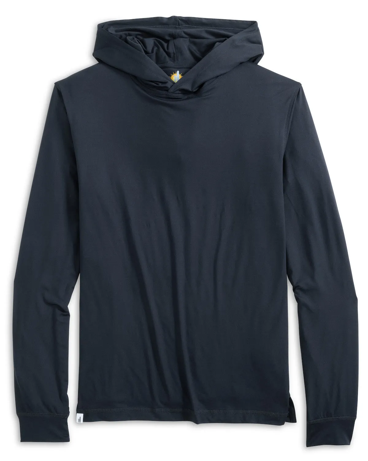 Mens Tori Richard Johnnie-O Talon Hooded Long Sleeve T-Shirt - Black*