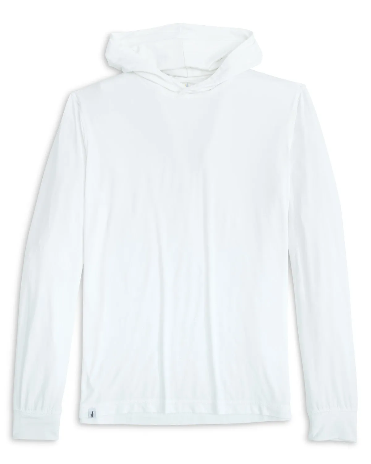 Mens Tori Richard Johnnie-O Talon Hooded Long Sleeve T-Shirt - White*