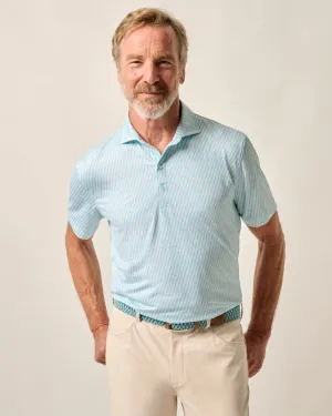 Mens Tori Richard Johnnie-O The Everglades Prep-Formance Polo Shirt - Tarpon