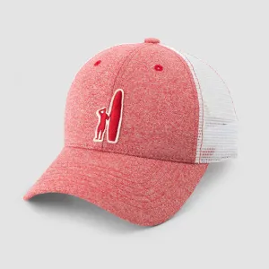 Mens Tori Richard Johnnie-O The Varsity Trucker Hat - Crimson