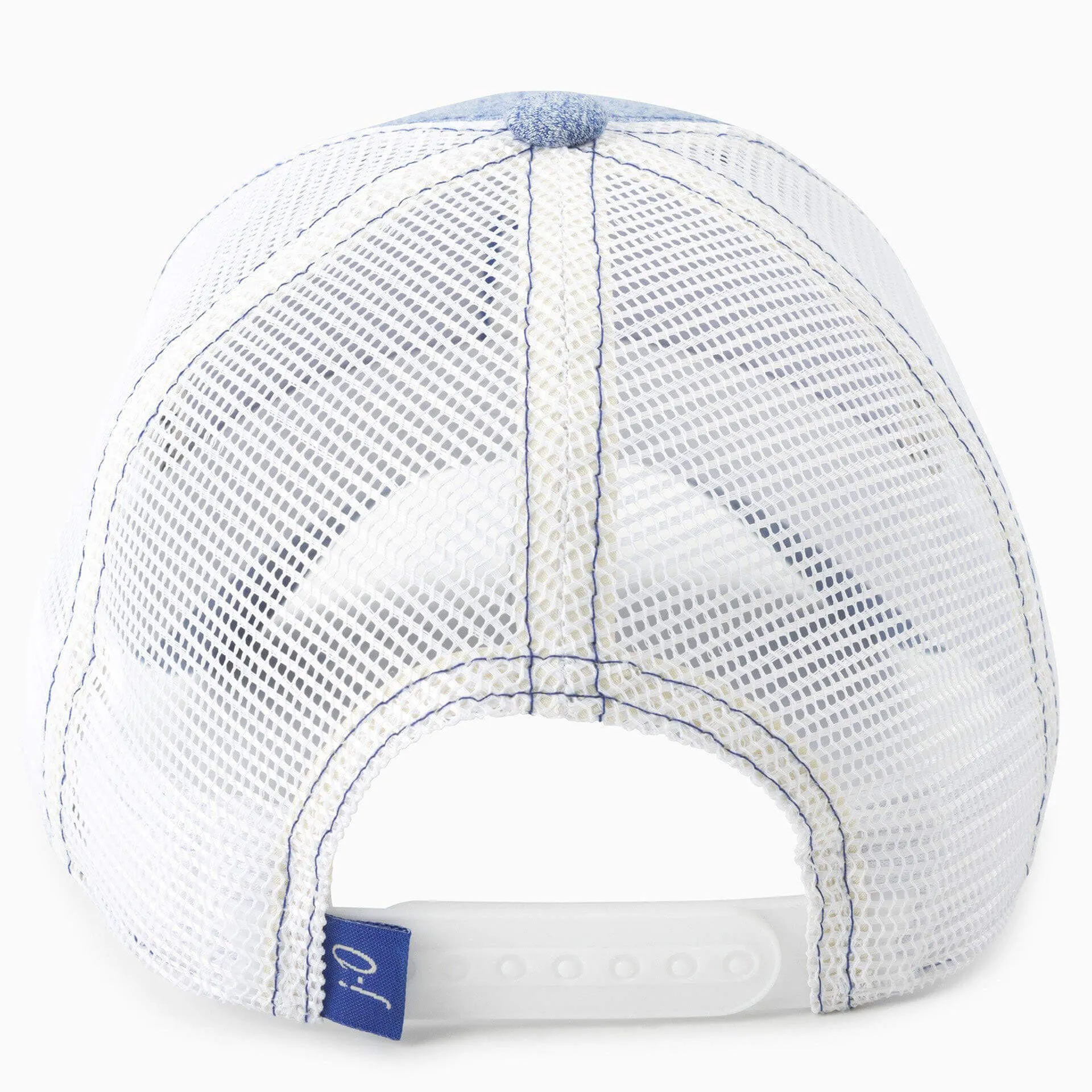 Mens Tori Richard Johnnie-O The Varsity Trucker Hat - Royal