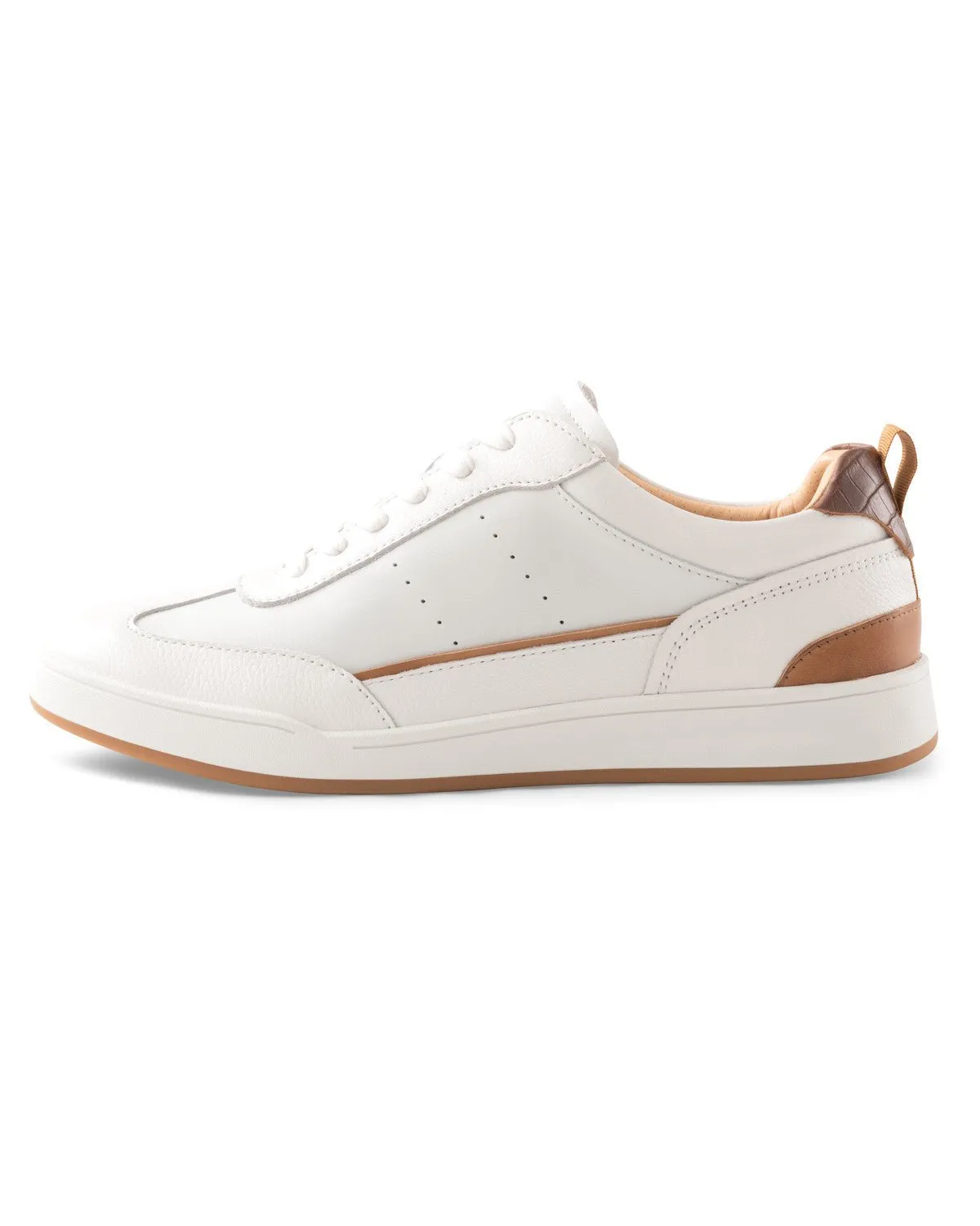 Mens Tori Richard Johnnie-O Topspin Royale Sneakers - White