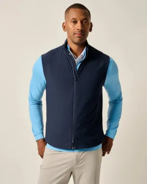 Mens Tori Richard Johnnie-O Zimmer Vest - Navy