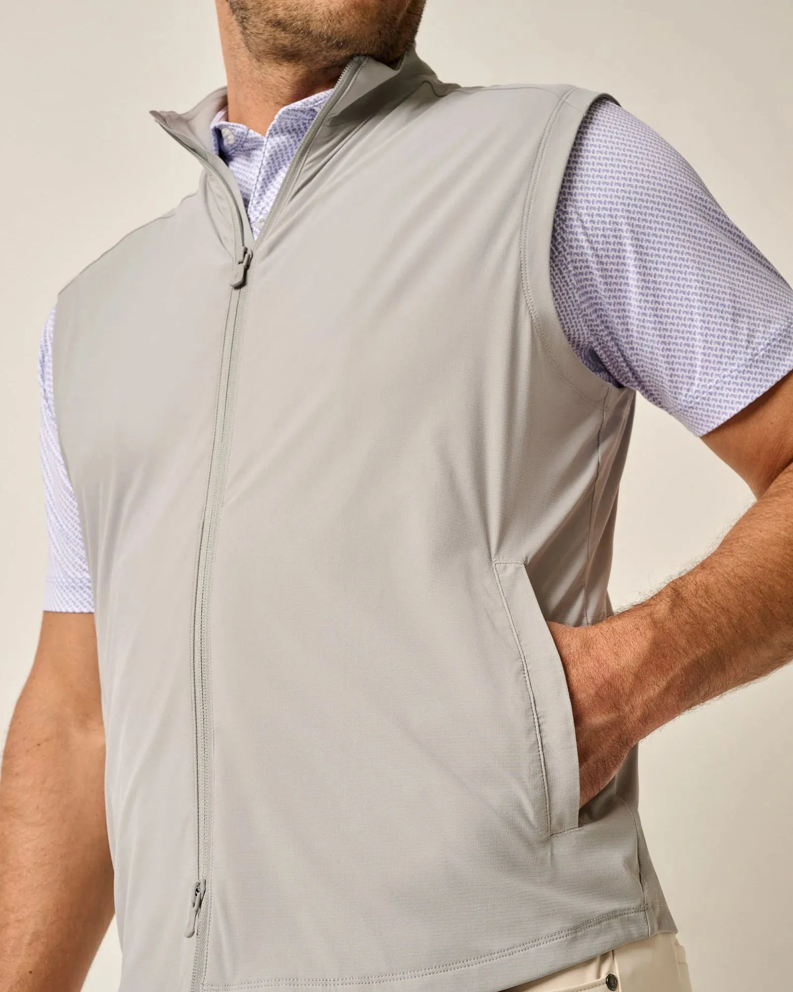 Mens Tori Richard Johnnie-O Zimmer Vest - Seal