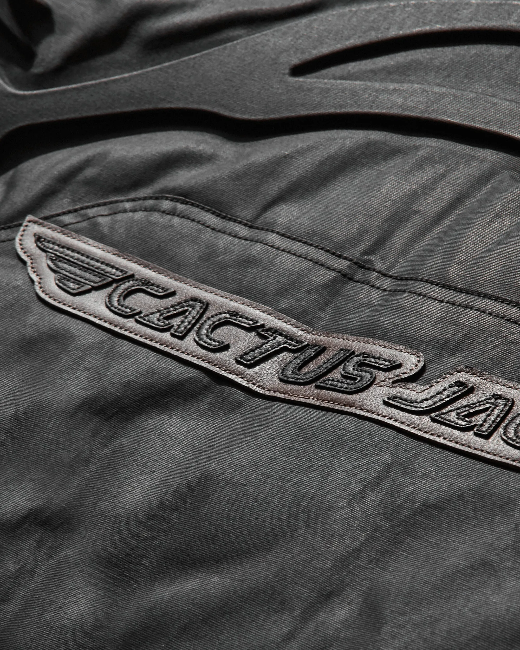 Men's Travis Scott Waxed Jacket Black