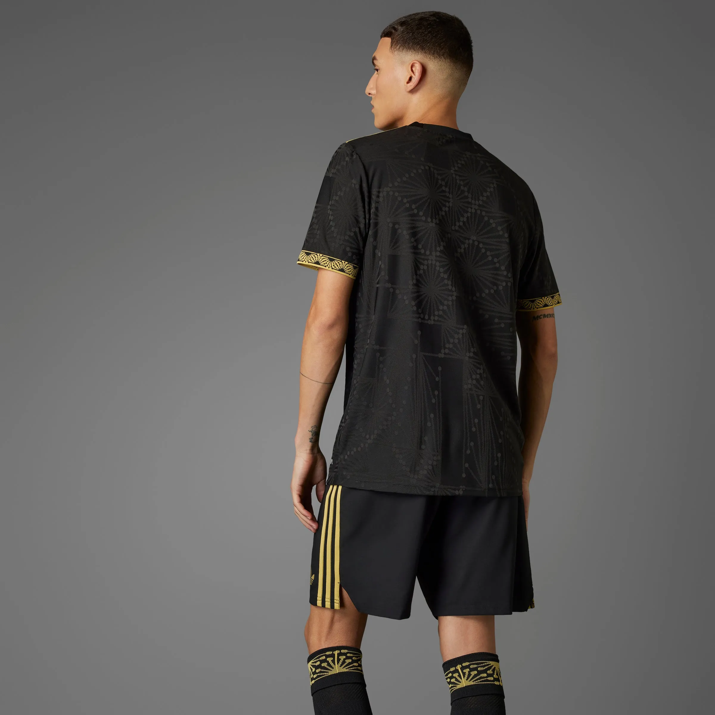 Mexico Gold Jersey - Mens Clothing_Adidas