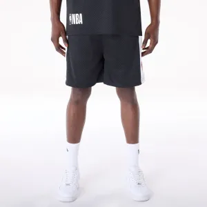New Era Sport Shorts Chicago Bulls NBA Graphic Black Mesh Shorts