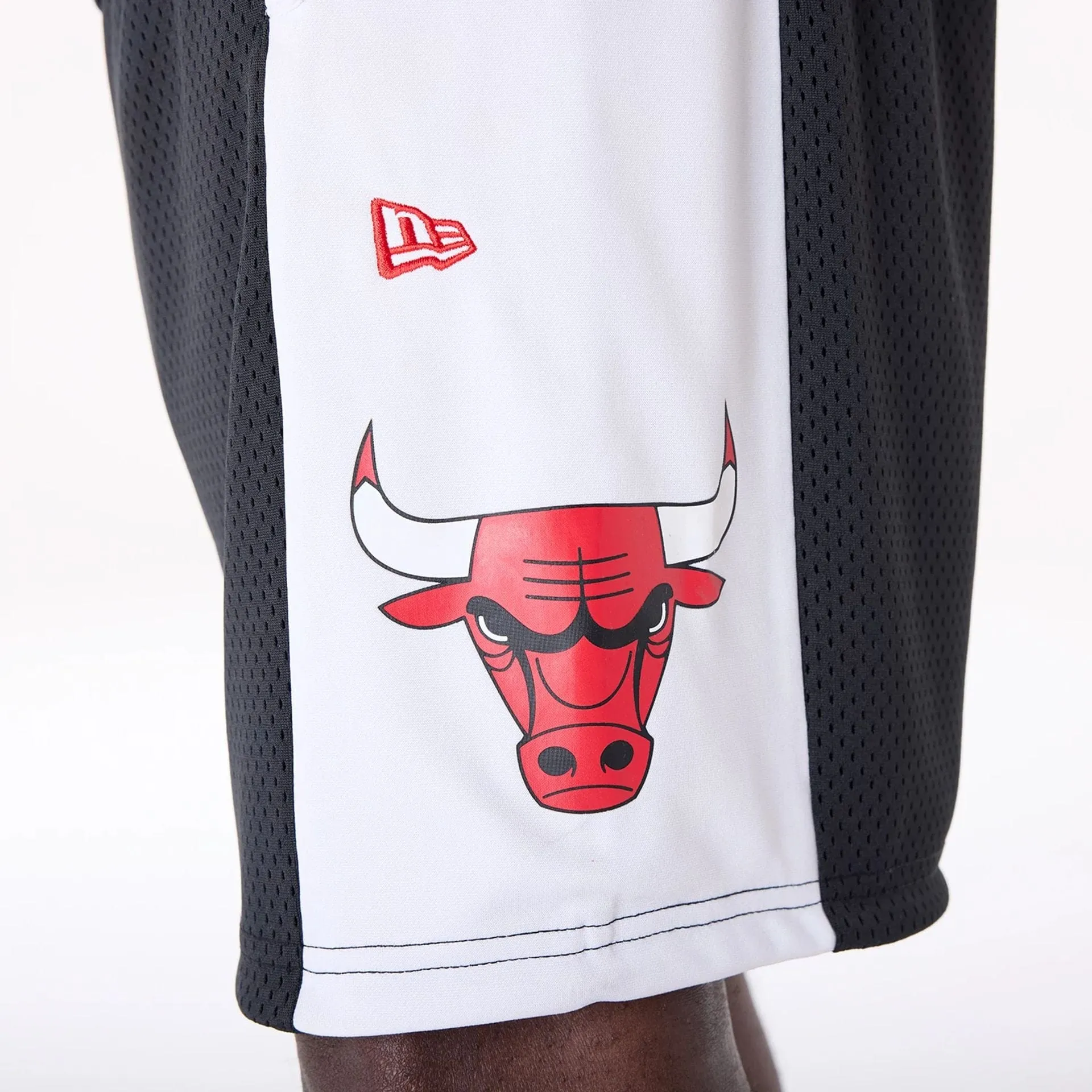 New Era Sport Shorts Chicago Bulls NBA Graphic Black Mesh Shorts