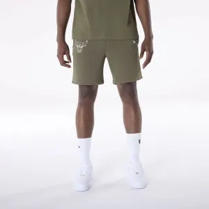 New Era Sport Shorts Chicago Bulls NBA League Essential Dark Green Shorts