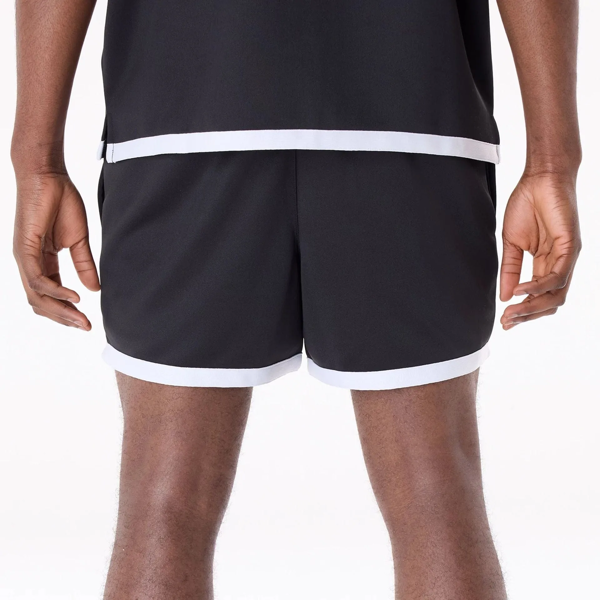 New Era Sport Shorts Chicago Bulls NBA Team Logo Black Shorts