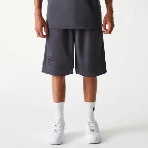 New Era Sport Shorts Chicago Bulls NBA Tonal Dark Grey Mesh Shorts