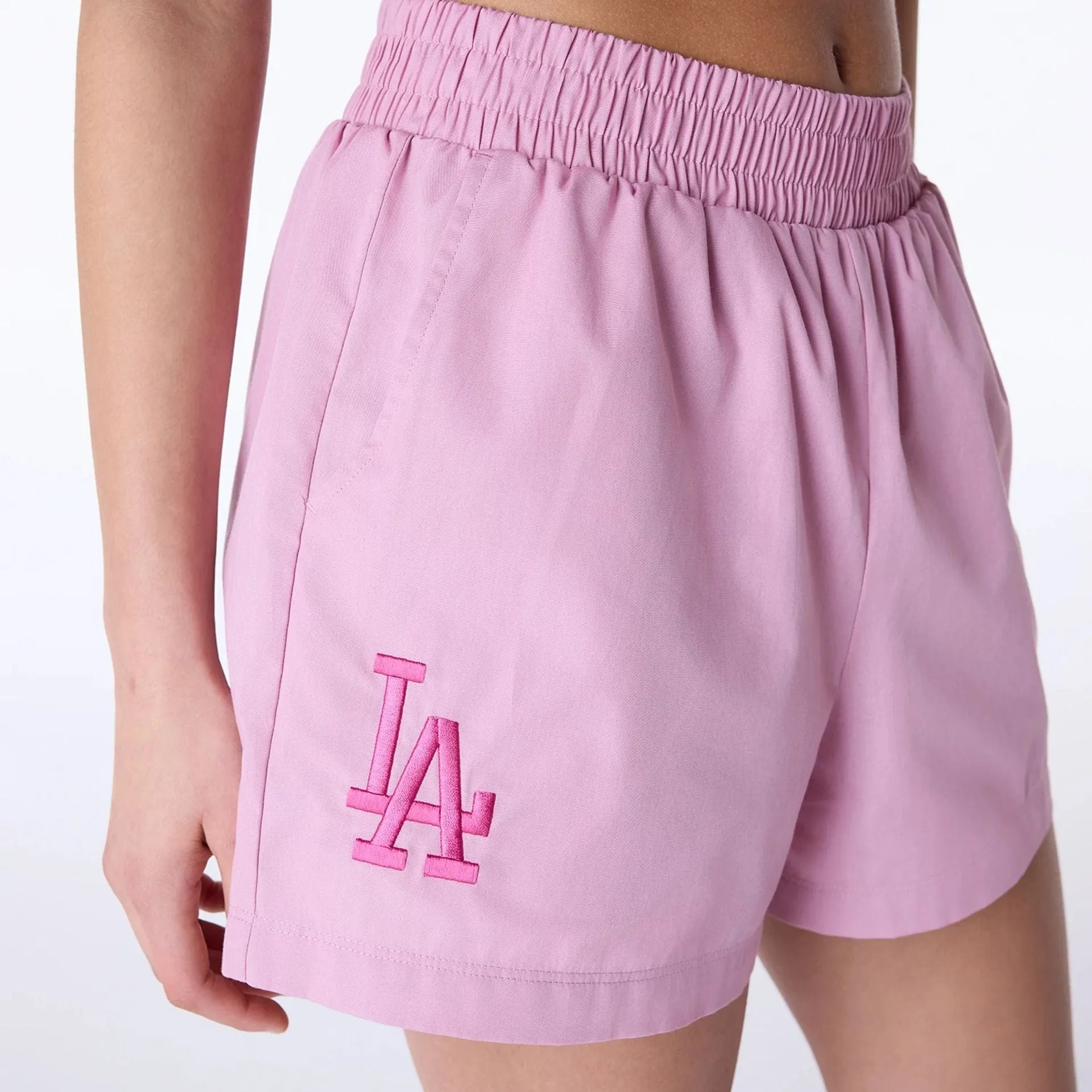 New Era Sport Shorts LA Dodgers Womens MLB Dark Pink Shorts