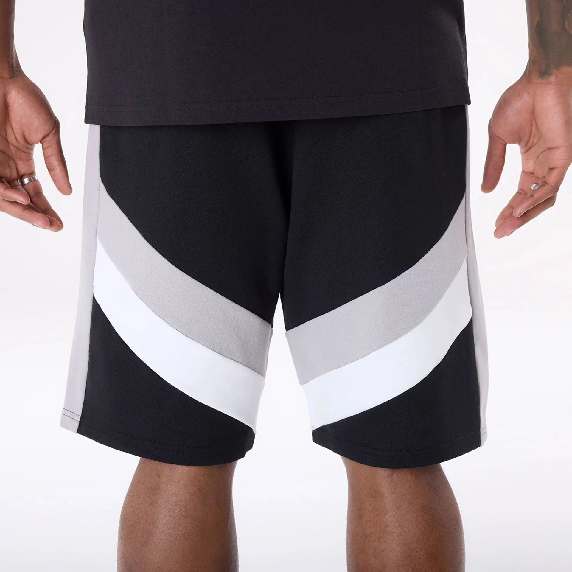 New Era Sport Shorts San Antonio Spurs NBA Panel Black Shorts
