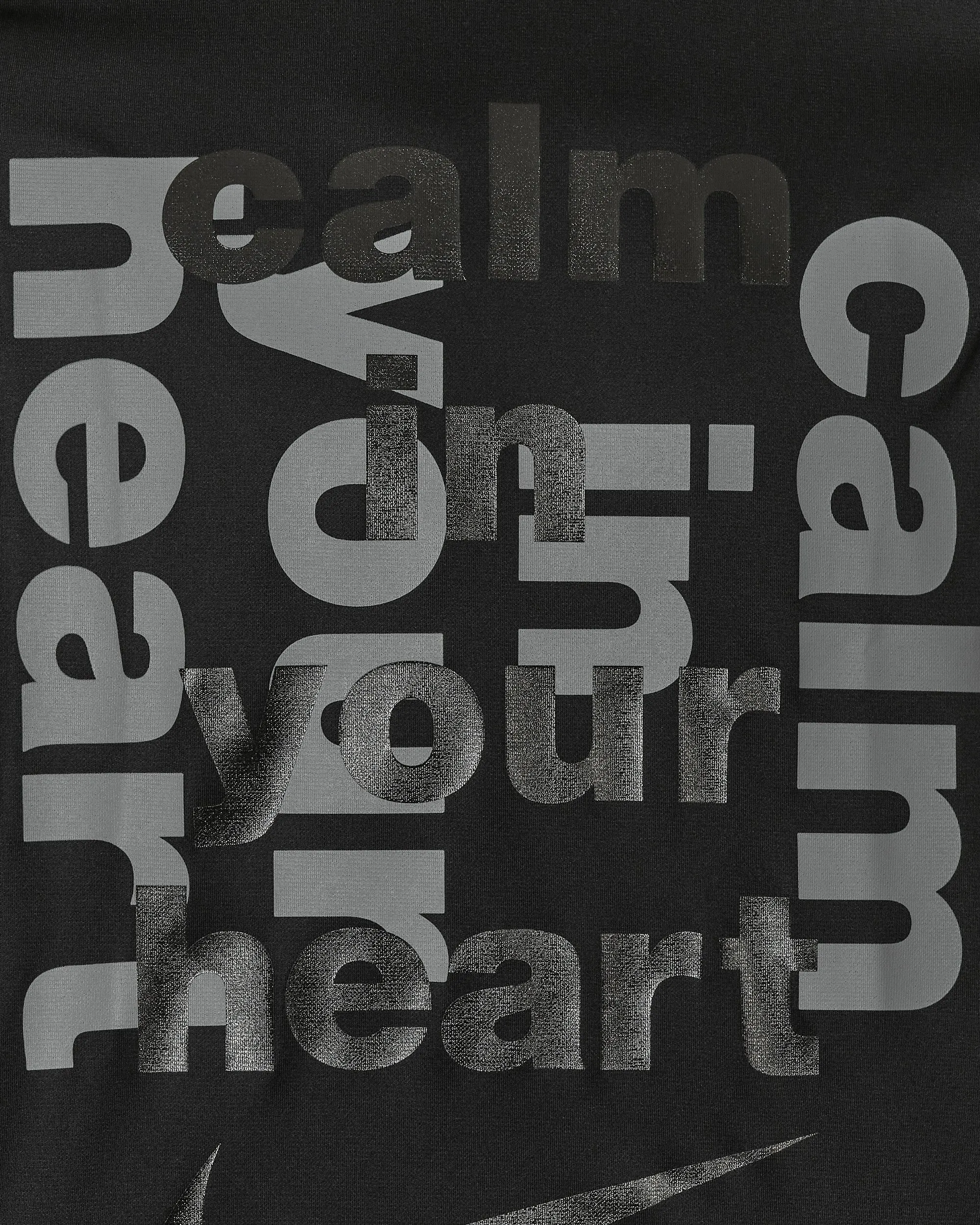 Nike Calm in Your Heart T-Shirt Black