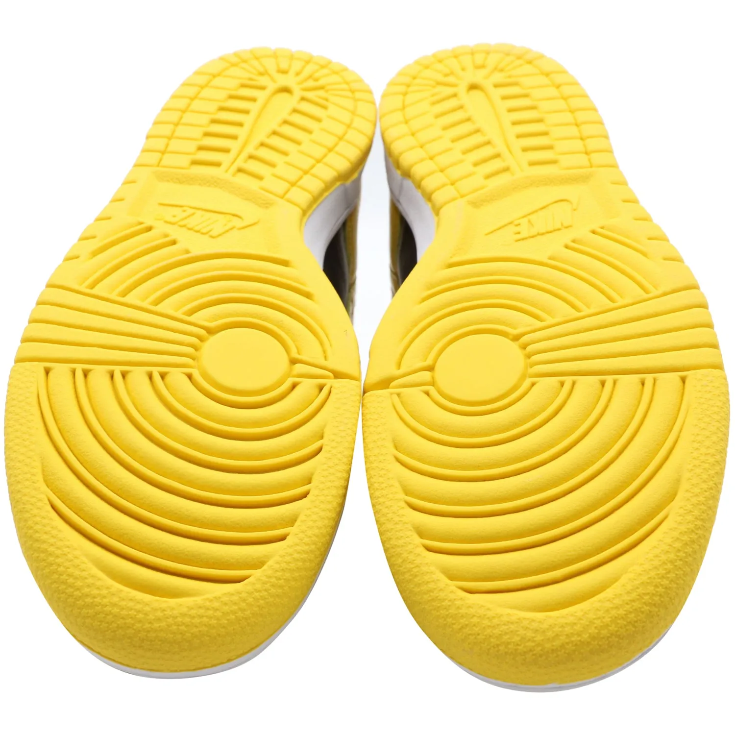 Nike Dunk High Varsity Maize in Yellow Leather