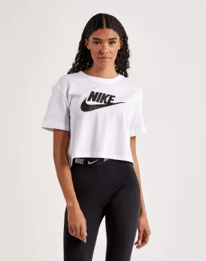 Nike Essential Cropped Logo Tee