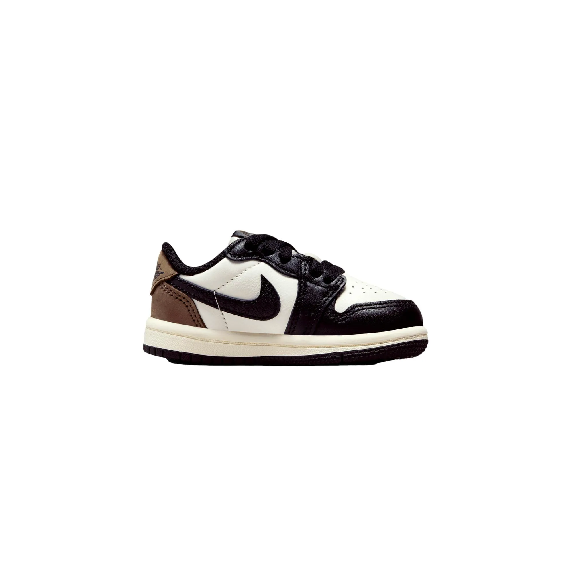 Nike Jordan 1 Retro Low OG Sail/Black-Dark Mocha  FQ5435-102 Toddler