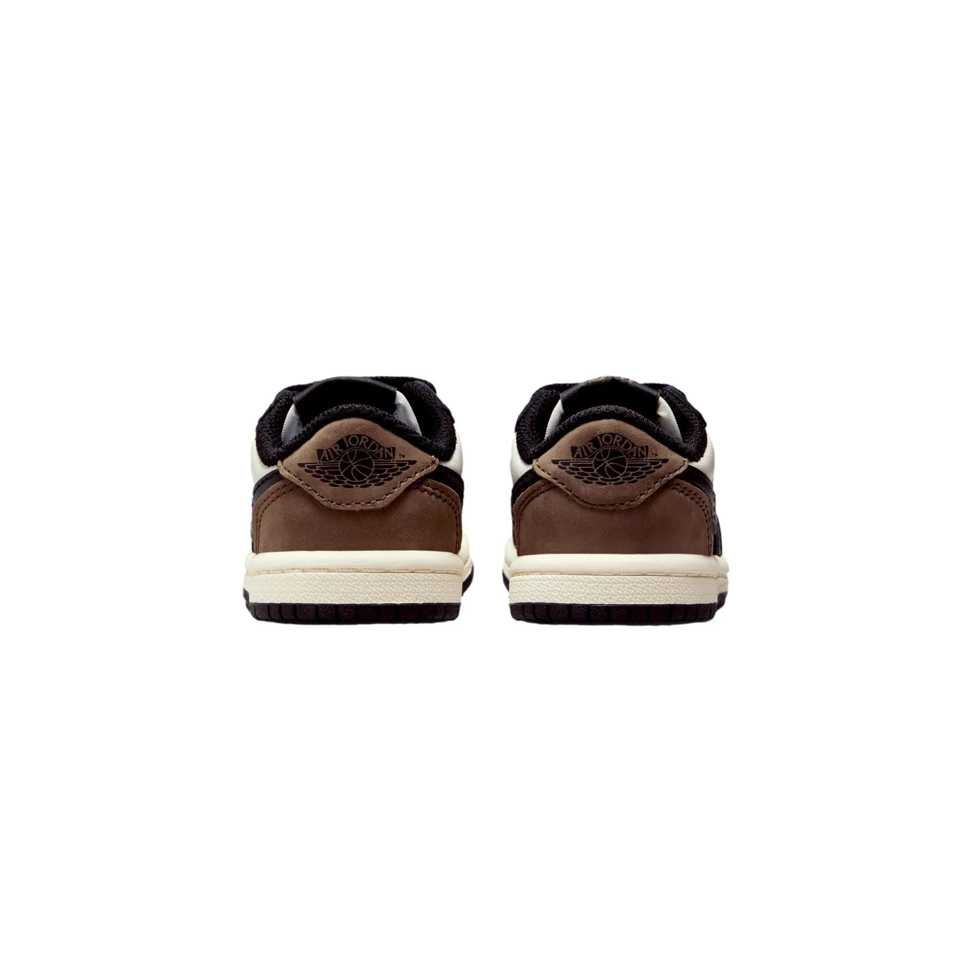 Nike Jordan 1 Retro Low OG Sail/Black-Dark Mocha  FQ5435-102 Toddler