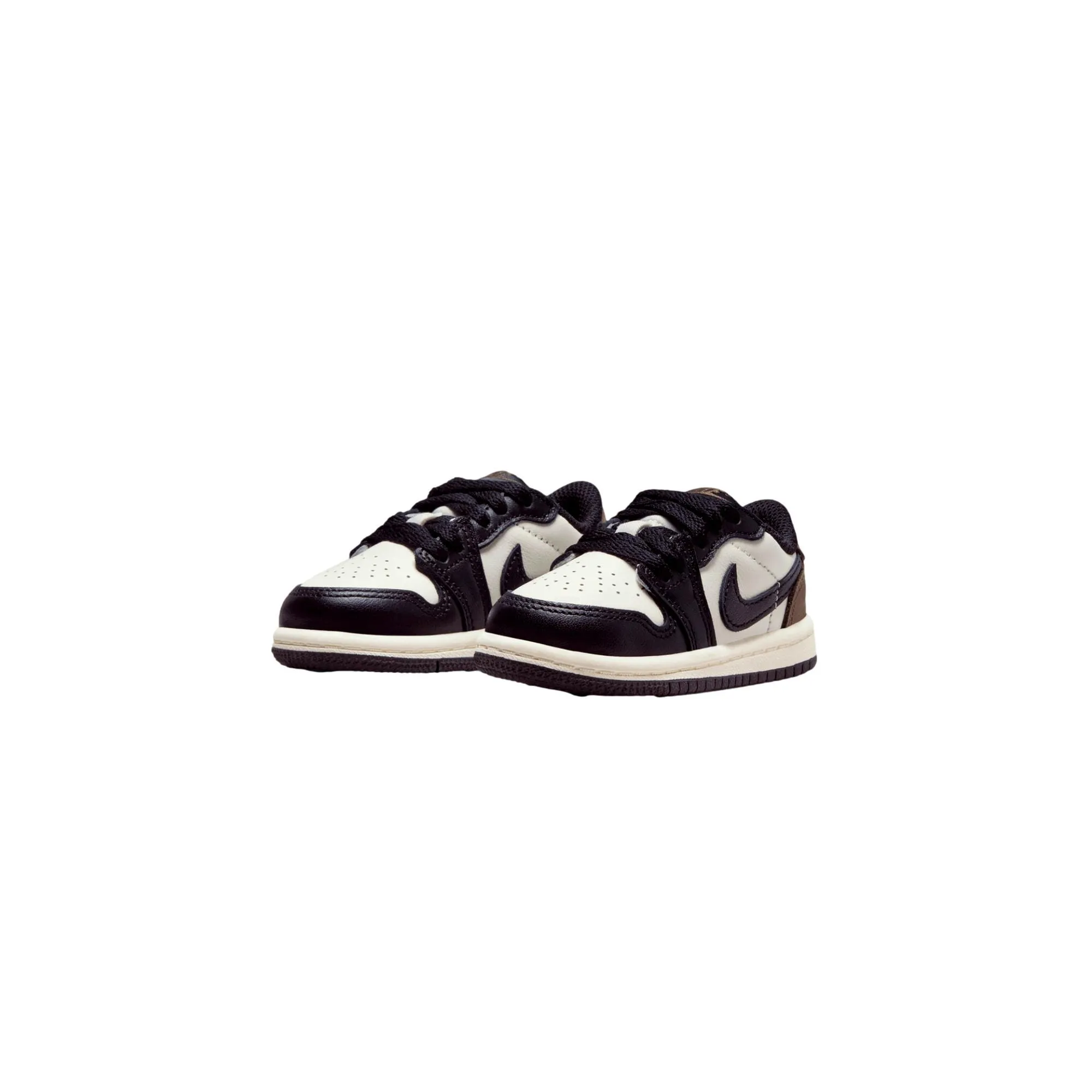 Nike Jordan 1 Retro Low OG Sail/Black-Dark Mocha  FQ5435-102 Toddler