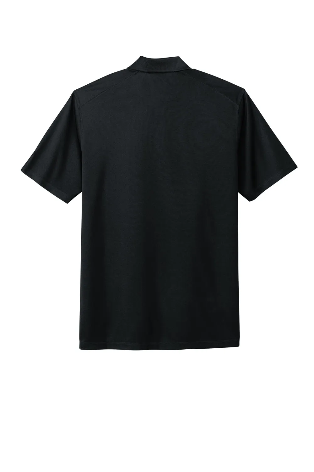 Nike Mens Dri-Fit Moisture Wicking Micro Pique 2.0 Short Sleeve Polo Shirt - Black