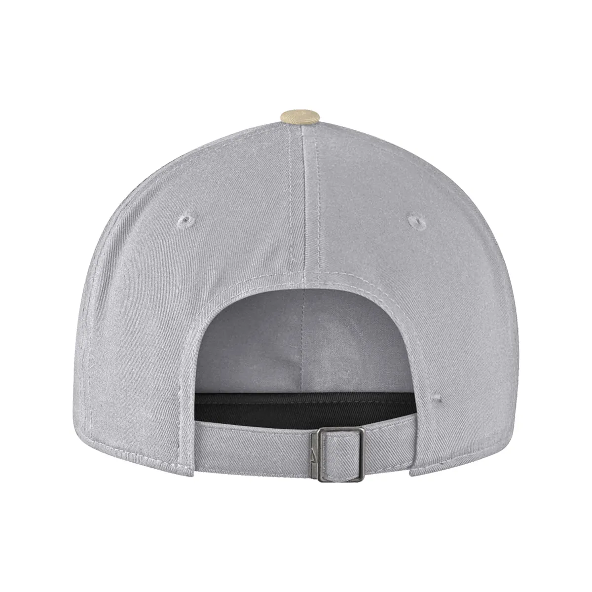 Nike Men's Seminole Logo Tallahassee FL Adjustable Club Structured Cap - Wolf Grey Nike Hats