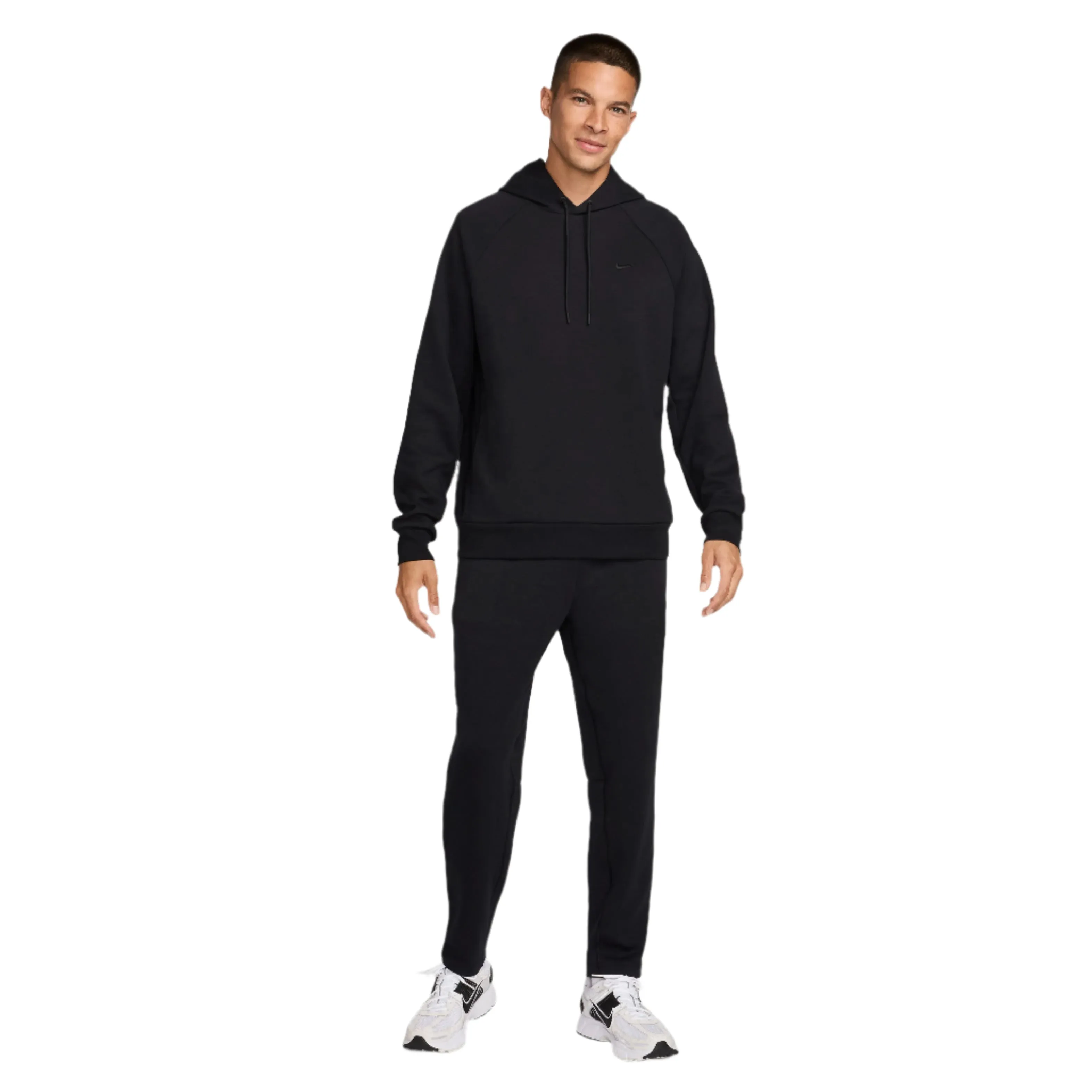 Nike Primary Fleece Mens Dri-Fit UV Pullover Performance Hoodie