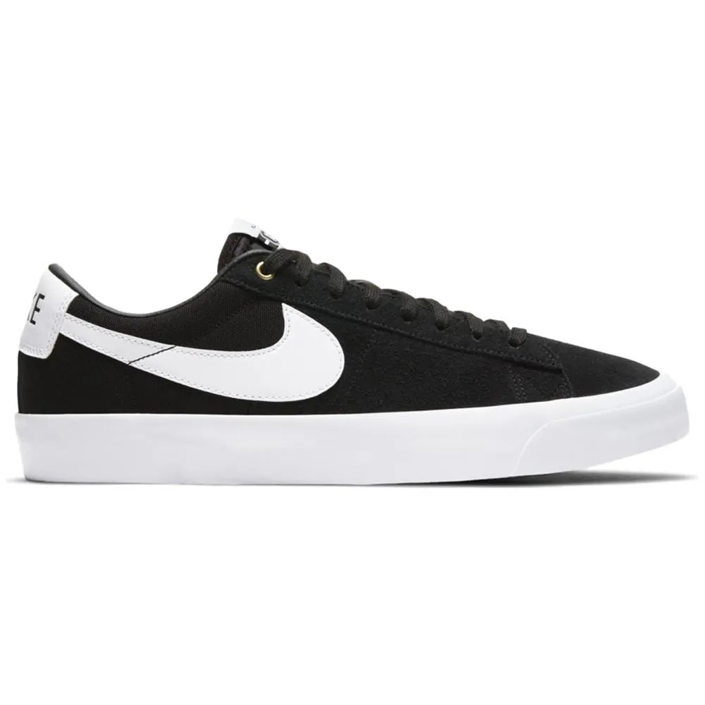 Nike SB - Blazer Low Pro GT Shoes Black/White-Black-Gum Light Brown Nike SB