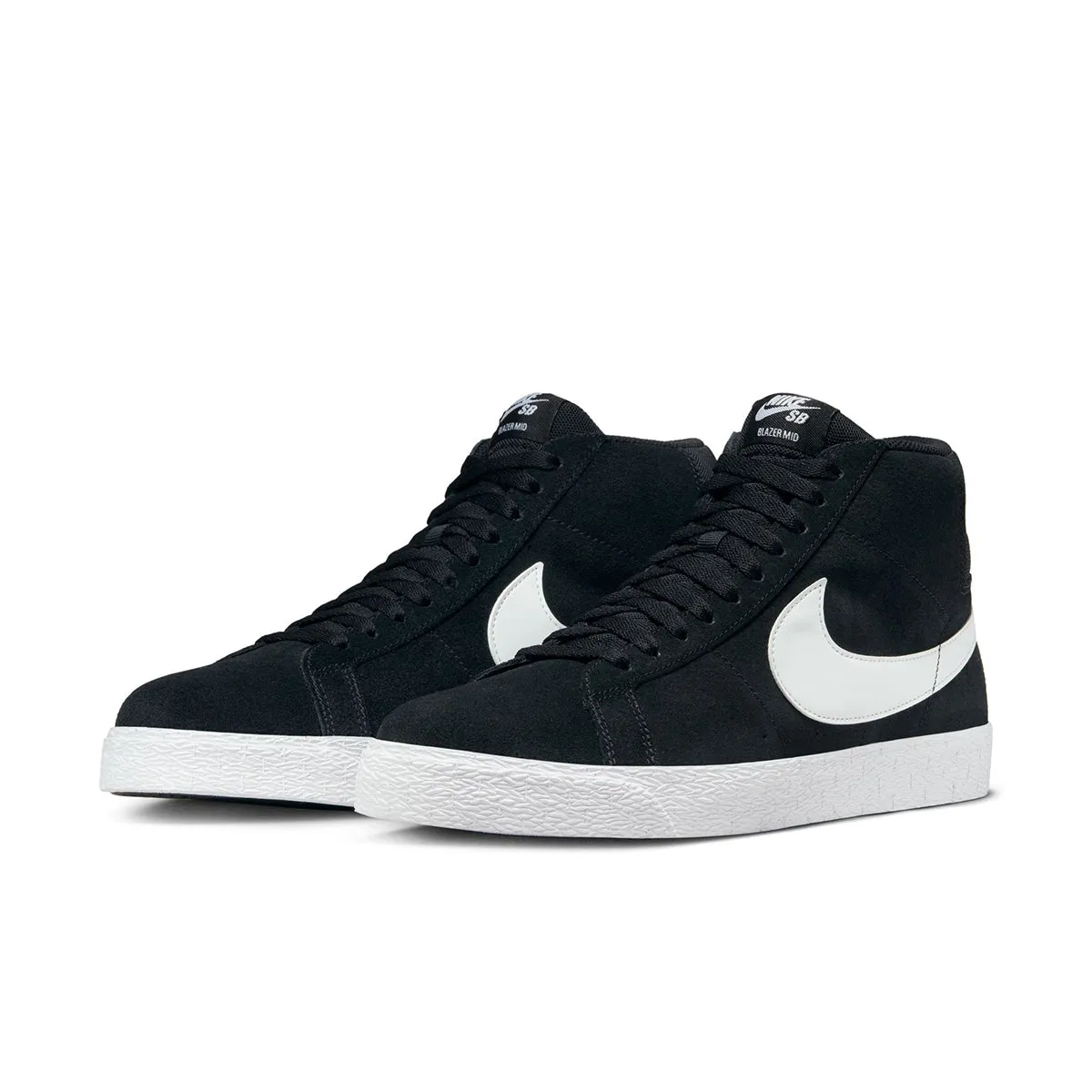 Nike SB - Blazer Mid Shoes Black/White-White-White Nike SB