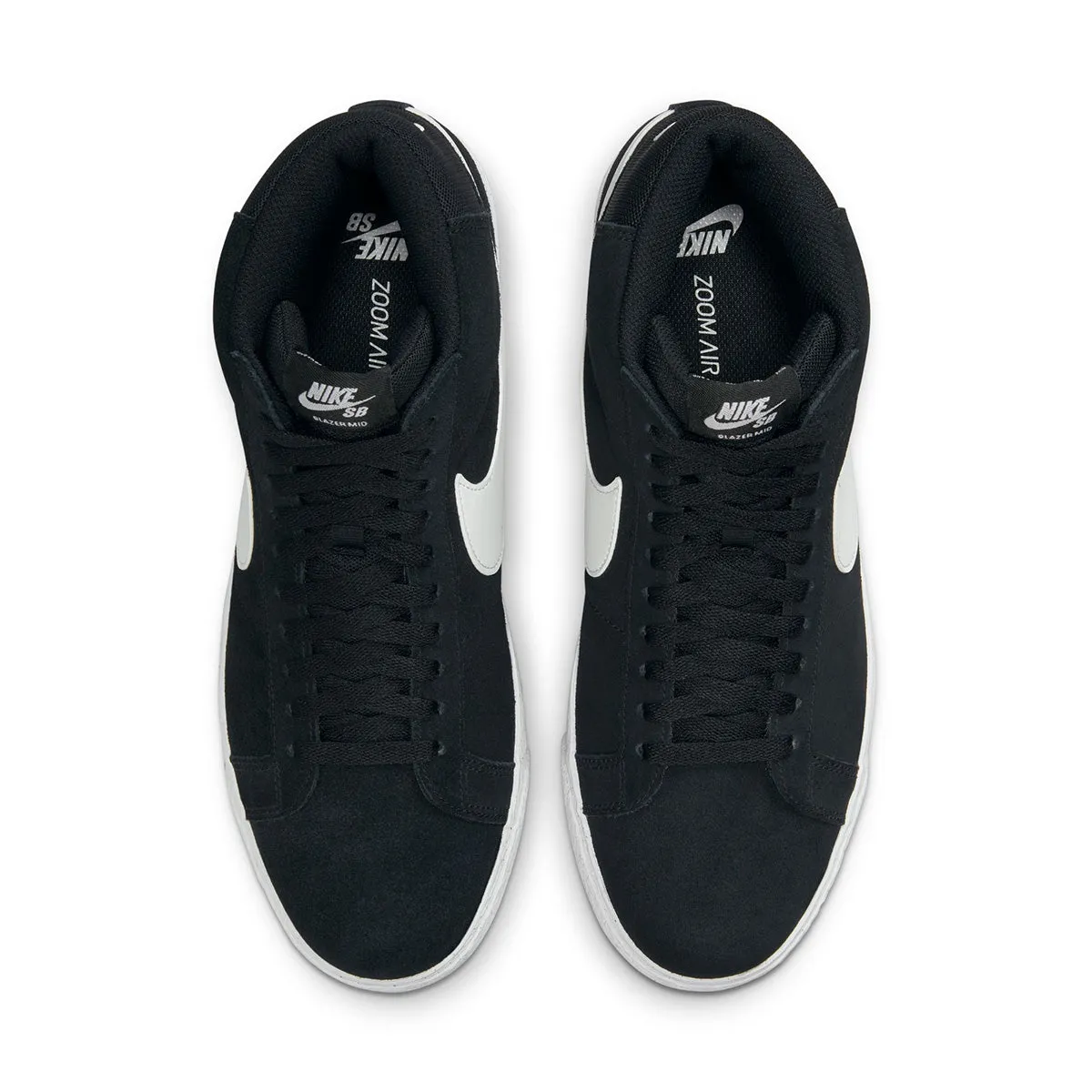 Nike SB - Blazer Mid Shoes Black/White-White-White Nike SB