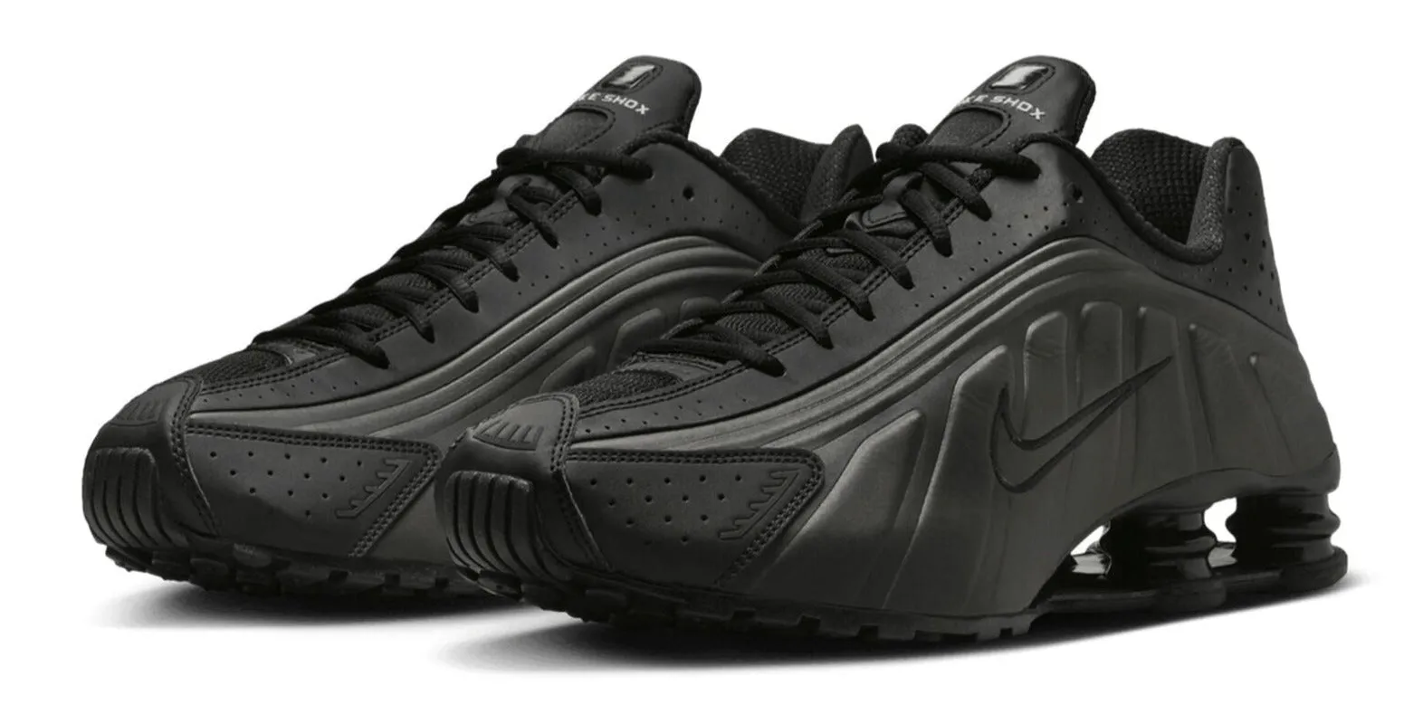 Nike Shox R4 Black Bright Crimson