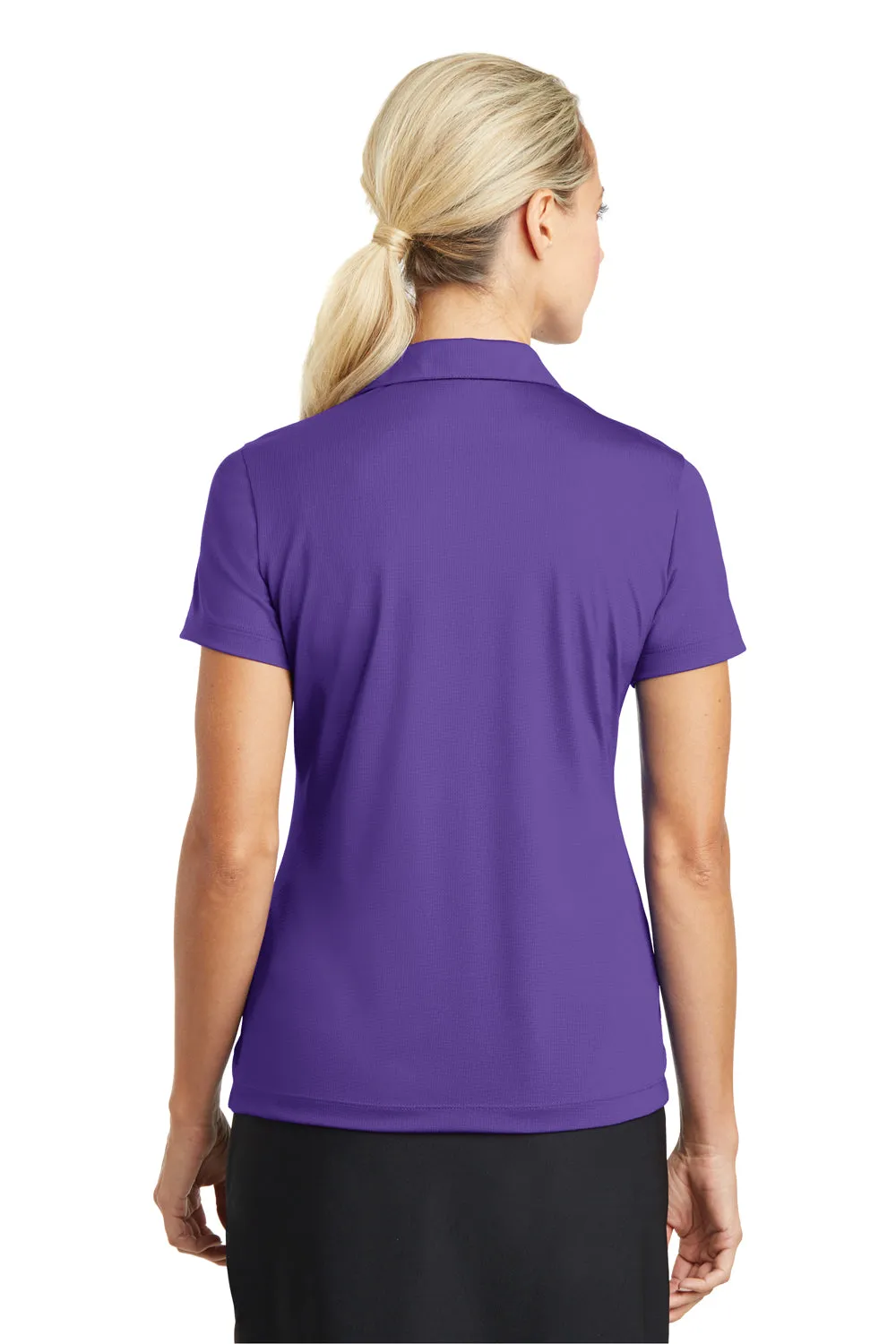 Nike Womens Dri-Fit Moisture Wicking Short Sleeve Polo Shirt - Court Purple