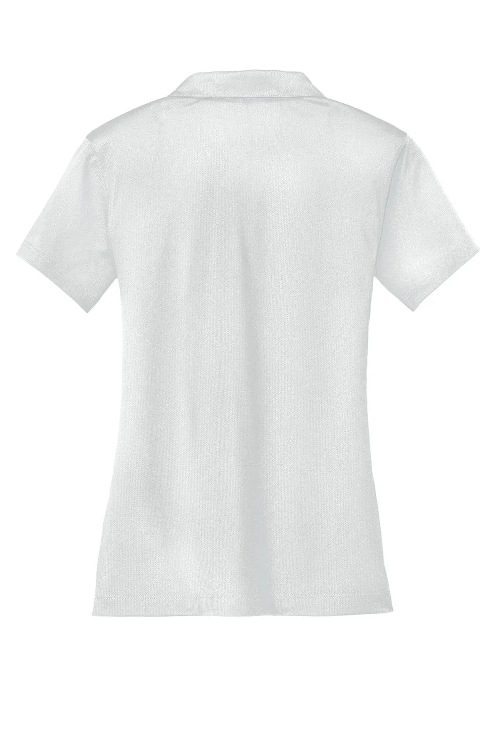 Nike Womens Dri-Fit Moisture Wicking Short Sleeve Polo Shirt - White