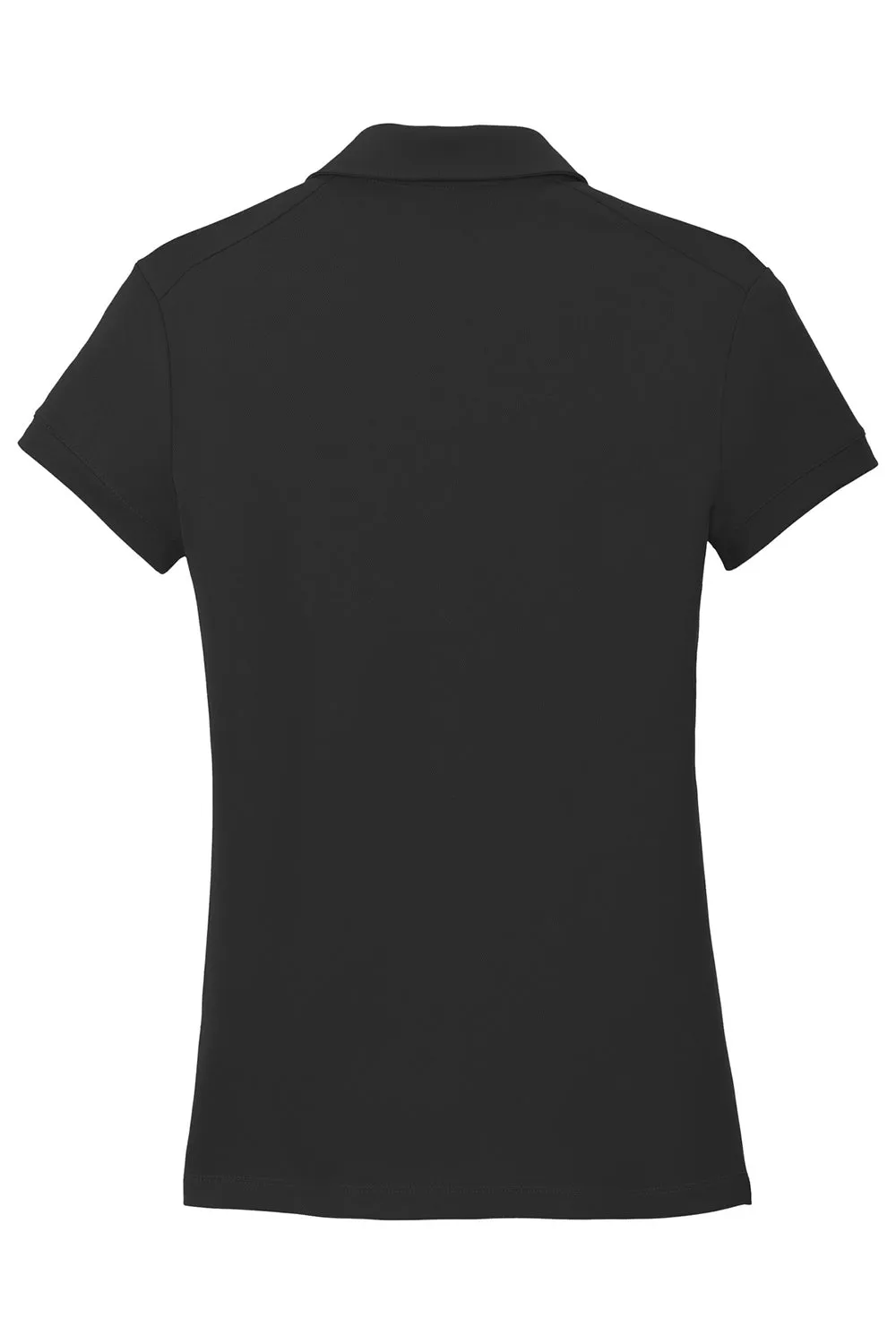 Nike Womens Icon Dri-Fit Moisture Wicking Short Sleeve Polo Shirt - Black
