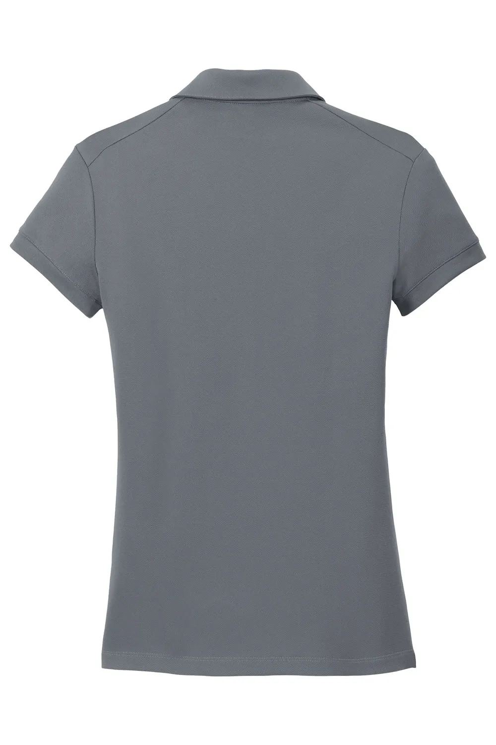 Nike Womens Icon Dri-Fit Moisture Wicking Short Sleeve Polo Shirt - Dark Grey