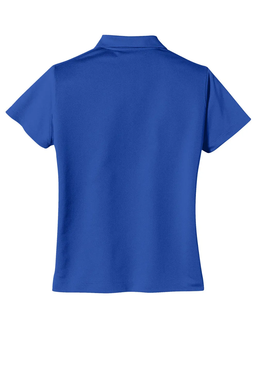 Nike Womens Tech Basic Dri-Fit Moisture Wicking Short Sleeve Polo Shirt - Varsity Royal Blue