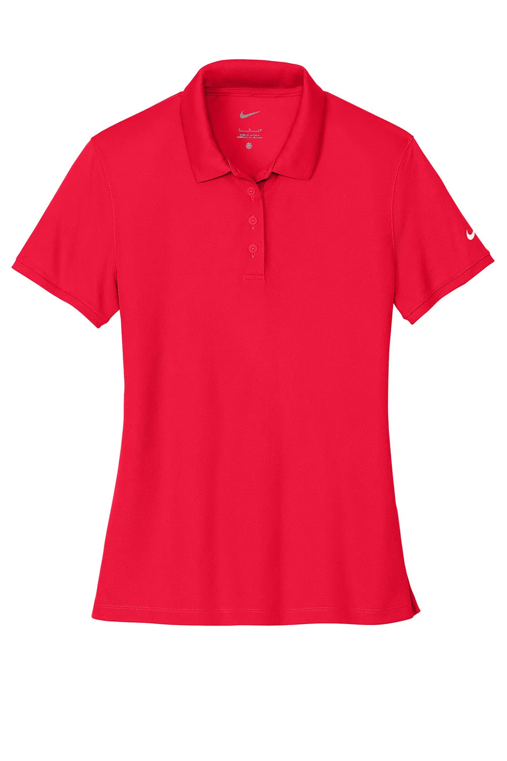 Nike Womens Victory Dri-Fit Moisture Wicking Short Sleeve Polo Shirt - University Red