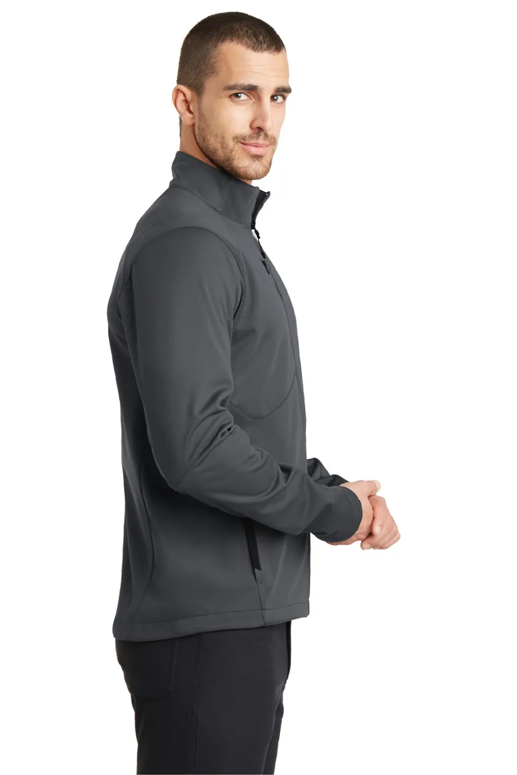 Ogio Mens Endurance Crux Wind & Water Resistant Full Zip Jacket - Gear Grey