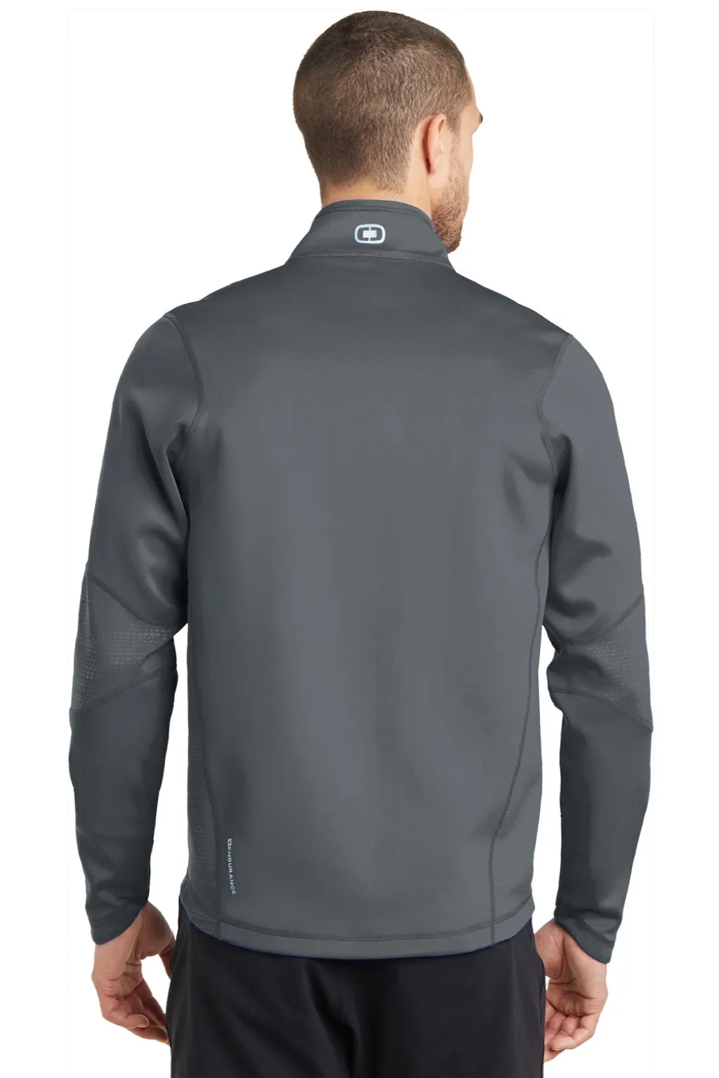 Ogio Mens Endurance Fulcrum 1/4 Zip Jacket - Gear Grey