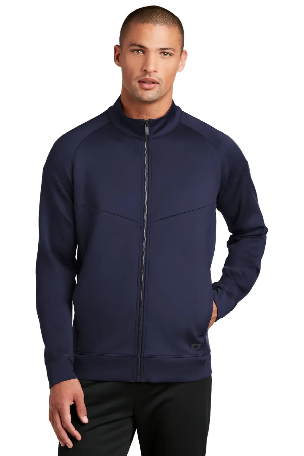 Ogio Mens Endurance Modern Performance Moisture Wicking Full Zip Jacket - Navy Blue  buy online now Clothing Ogio