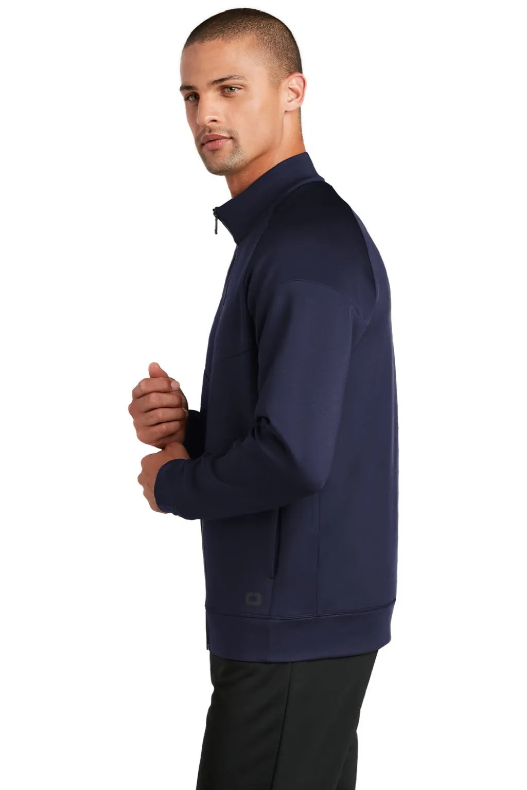 Ogio Mens Endurance Modern Performance Moisture Wicking Full Zip Jacket - Navy Blue  buy online now Clothing Ogio