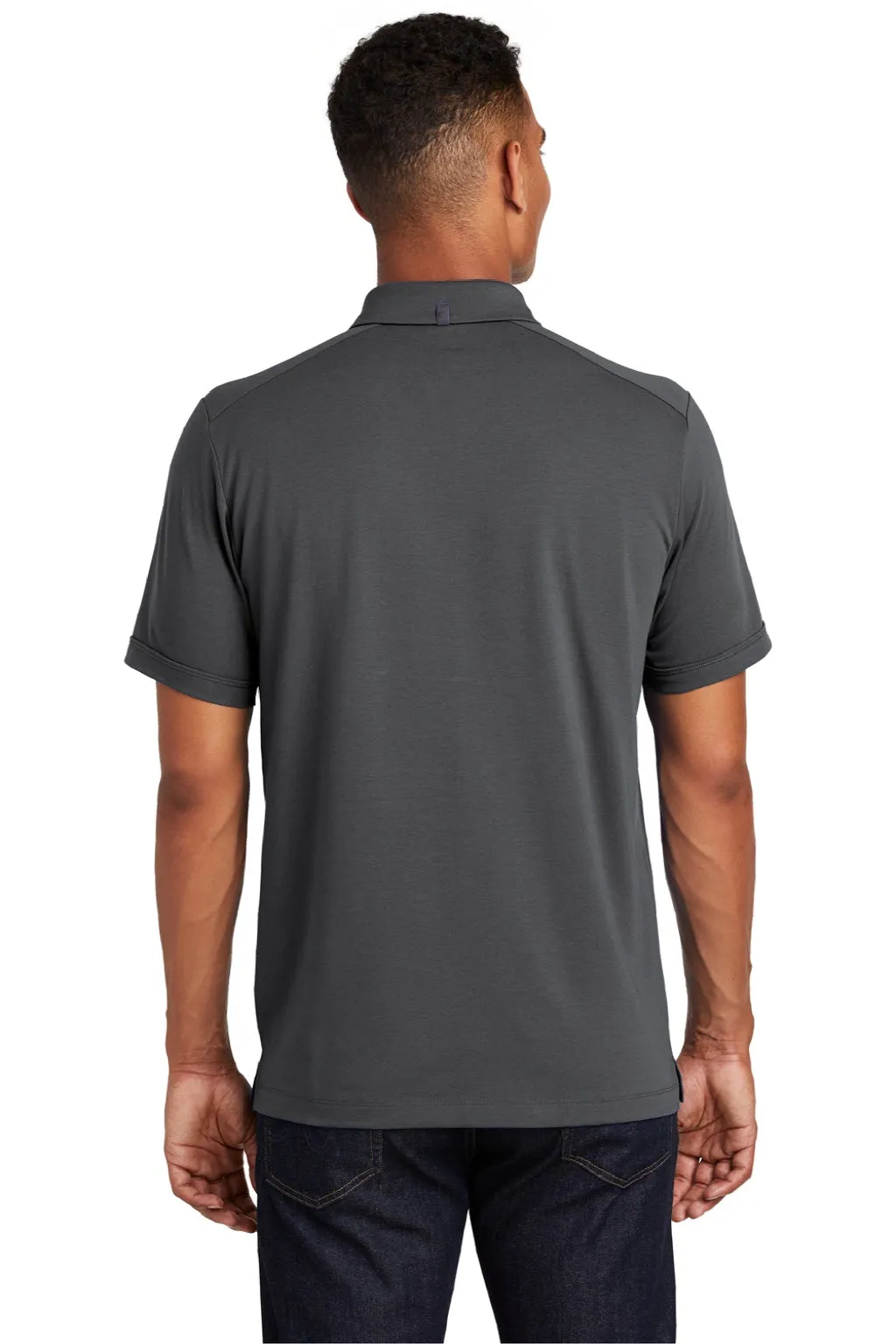 Ogio Mens Limit Moisture Wicking Short Sleeve Polo Shirt - Diesel Grey