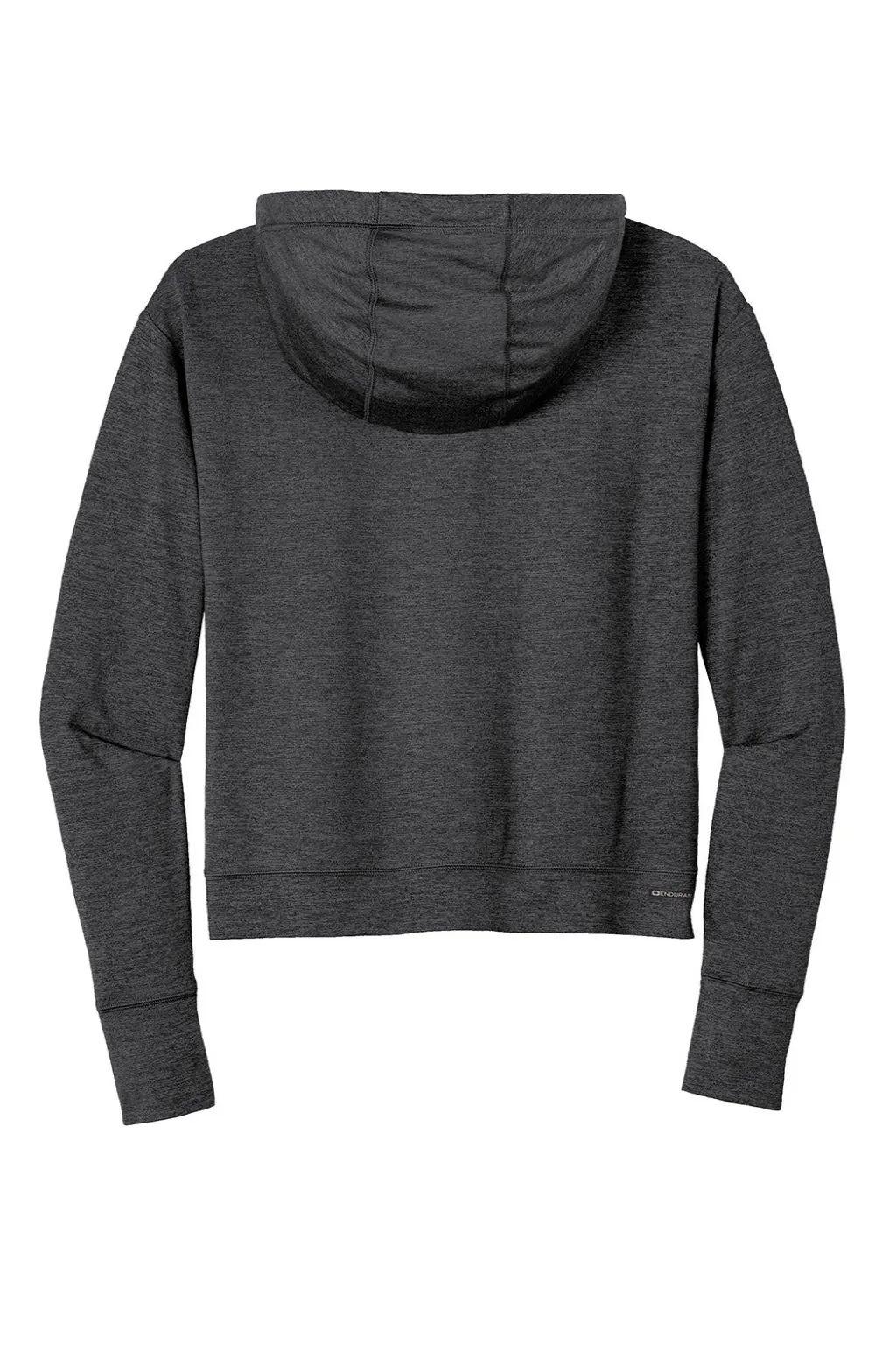 Ogio Womens Endurance Force Moisture Wicking Hooded Sweatshirt Hoodie - Heather Blacktop